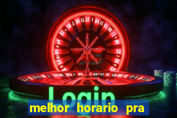 melhor horario pra jogar fortune rabbit